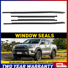 Load image into Gallery viewer, Window Seals Weather Strip for 4 Door 2015-2023 Toyota Hilux UTE Double Cab