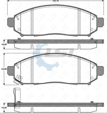 Load image into Gallery viewer, Front Brake Pads and Rotors Set for Nissan NAVARA D40 17in wheel 2005 -