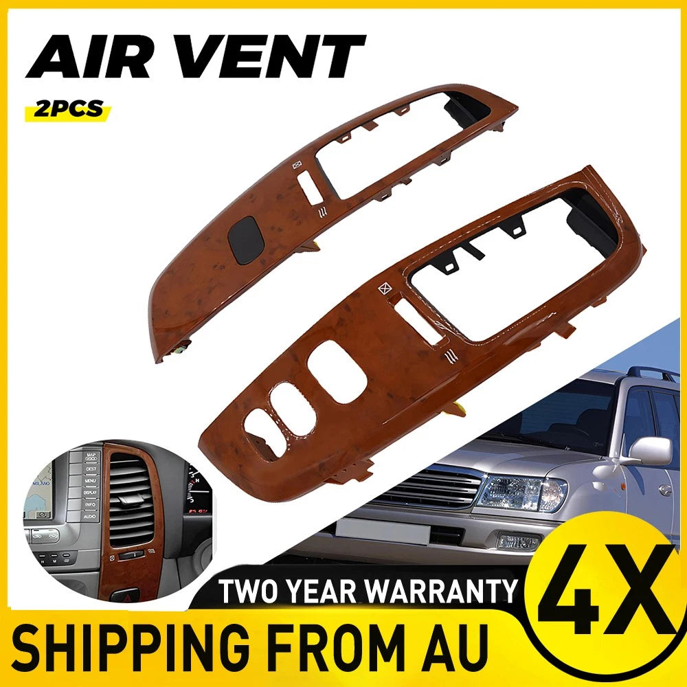 4x Air Vent Outlet Panel For Toyota Landcruiser 100 Series LC100 FJ100 03-2007
