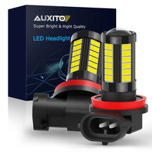 Load image into Gallery viewer, AUXITO H8 H9 H11 LED Fog Light Headlight Globes Bulb H/Low Kit Beam Amber White.