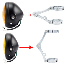 Load image into Gallery viewer, 39-41mm Motorcycle Headlight Bracket Mount Clamp CNC Fork Tube Holder For Harley