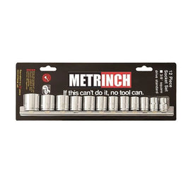 METRINCH Socket Set 3/8
