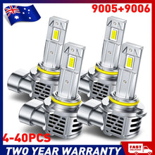 Load image into Gallery viewer, HB3 9005 9006 HB4 LED Headlight Bulbs Hi Low Beam Super White AUXITO 4-40x A