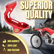 Load image into Gallery viewer, Red CNC Aluminum Shift Shaft Brace &amp; Sprocket Guard For Honda CRF125F 2019-2025