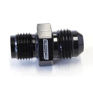 Aeroflow AF703-06BLK 1/2-20 Inverted Seat to -6AN Male Adapter Black