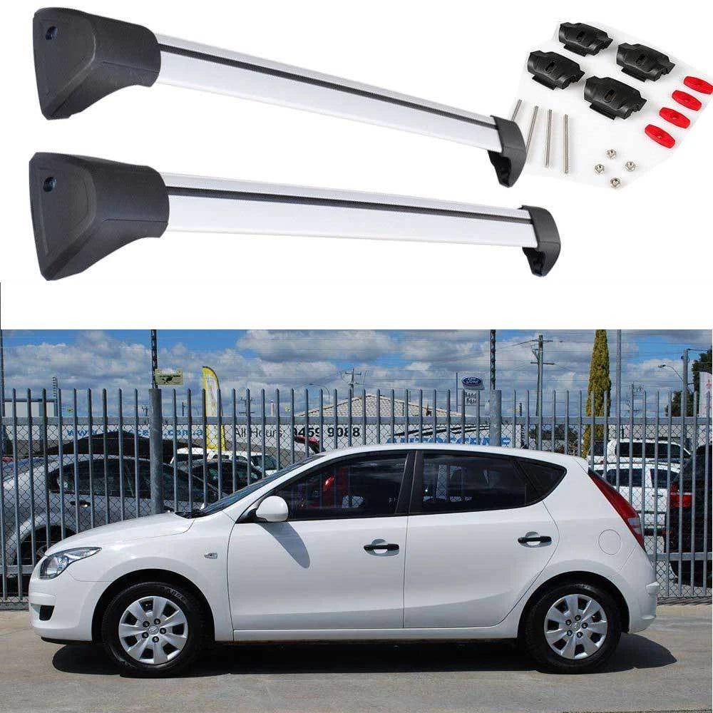 Aerodynamic Alloy Cross Bar Roof Rack for Mazda 3 2004 - 2008 Sedan & Hatch