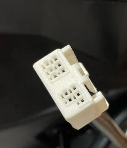 DOOR MIRROR (SINGLE GLASS BLIND SPOT FOLDING WHITE) fit TOYOTA HIACE 2019 - LEFT