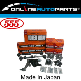555 Japan Ball Joints / Tie Rod Ends / Idler Arm Kit for Hilux IFS 4x4 1997-05
