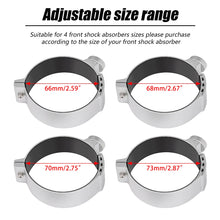 Load image into Gallery viewer, Motorcycle front fork air deflector wind shield black for Honda Kawasaki Yamaha