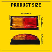 Load image into Gallery viewer, 4-20x LED Tail Light Indicator Brake Reverse Turn Signal Trailer Truck 12/24V A