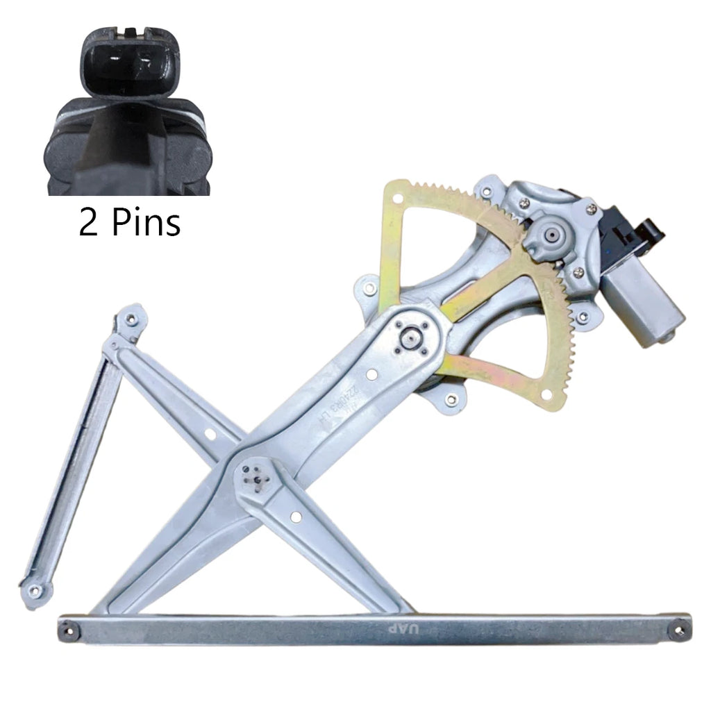 Front Left Window Regulator With Motor 2 Pins For Mitsubishi ML MN 2006 - 2015
