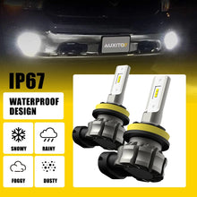 Load image into Gallery viewer, 2x H11 H9 LED Headlight Globe Kit Bulbs Low High Beam Super White Waterproof AU