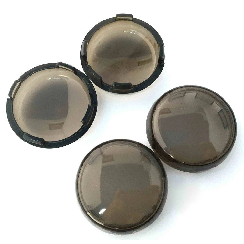 4x SMOKE Turn Signal Len for Harley Sportster for Touring for Softail for Dyna