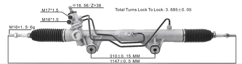 Power Steering Rack for Mitsubishi Pajero Sport QE QF, Triton MQ, MR