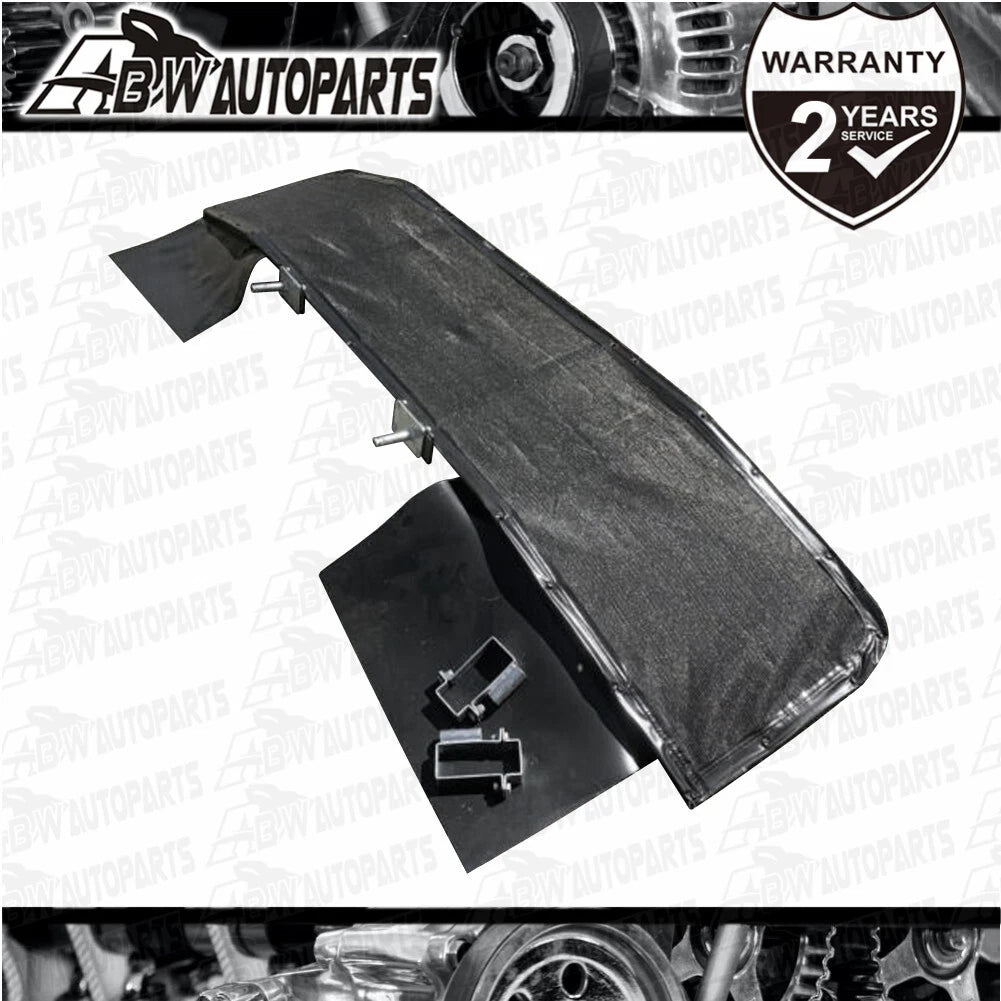 Camper Trailer Stone Guard Shield Protection, Black Mesh, Removable, Off Road RV