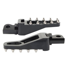 Load image into Gallery viewer, Black MX Style Foot Pegs Footrest for Harley Street Glide V-Rod Sportster Dyna S