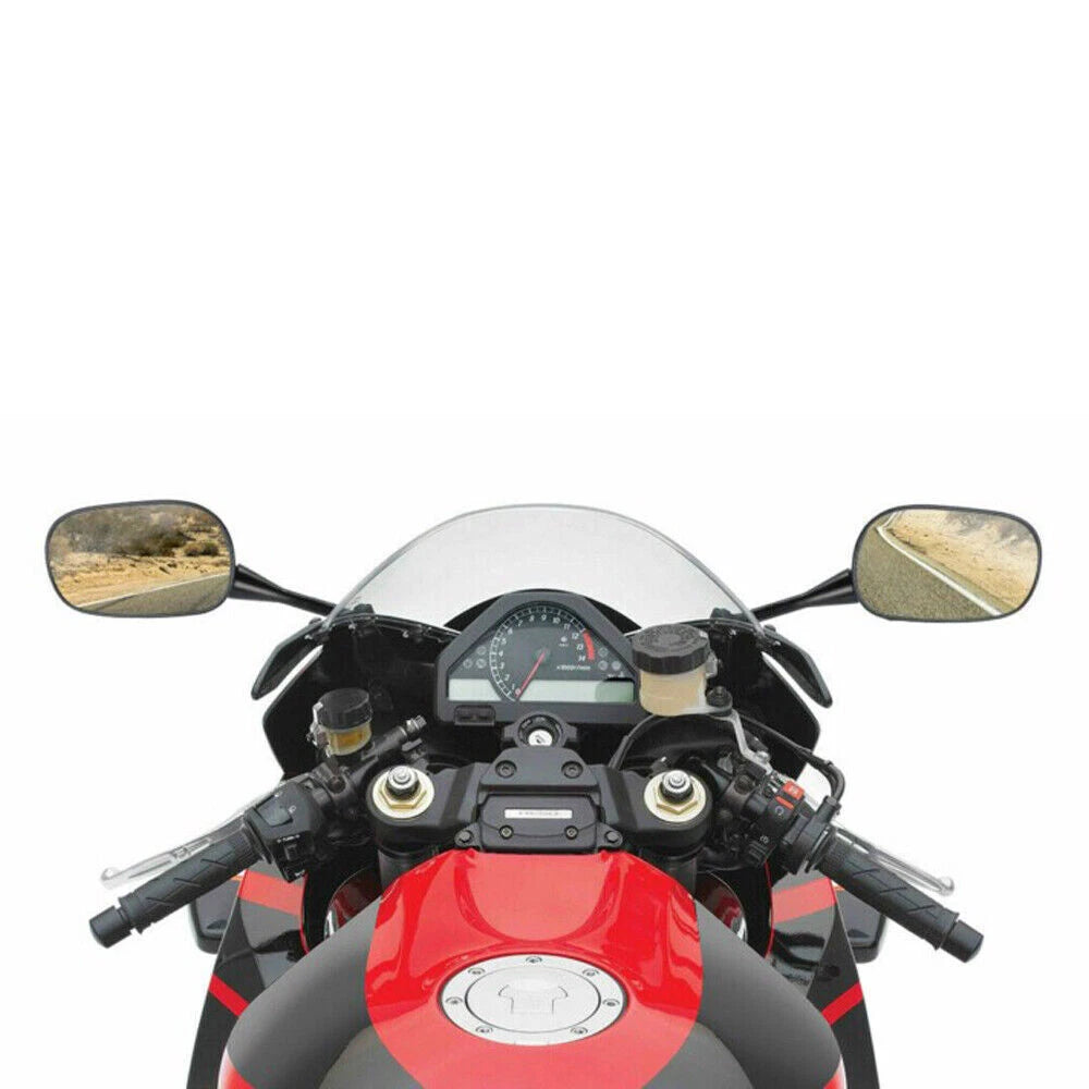 Black Rearview Side Mirrors For HONDA CBR600RR 2003-2014 CBR1000RR 2004-2007 ST