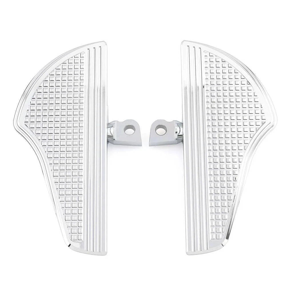 Chrome Foot Pegs Floorboards For Harley for Sportster Touring Road King Softail