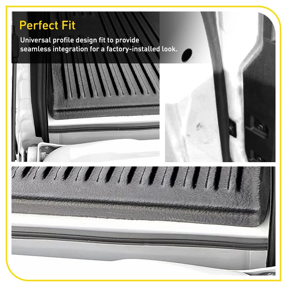 TAILGATE SEAL KIT FOR MITSUBISHI TRITON MQ MR RUBBER DUST TAIL GATE 6M