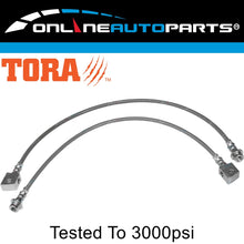 Load image into Gallery viewer, Extended Braided Brake Lines Hose Kit fits 5"-8" lift for Patrol GQ Y60 GU Y61