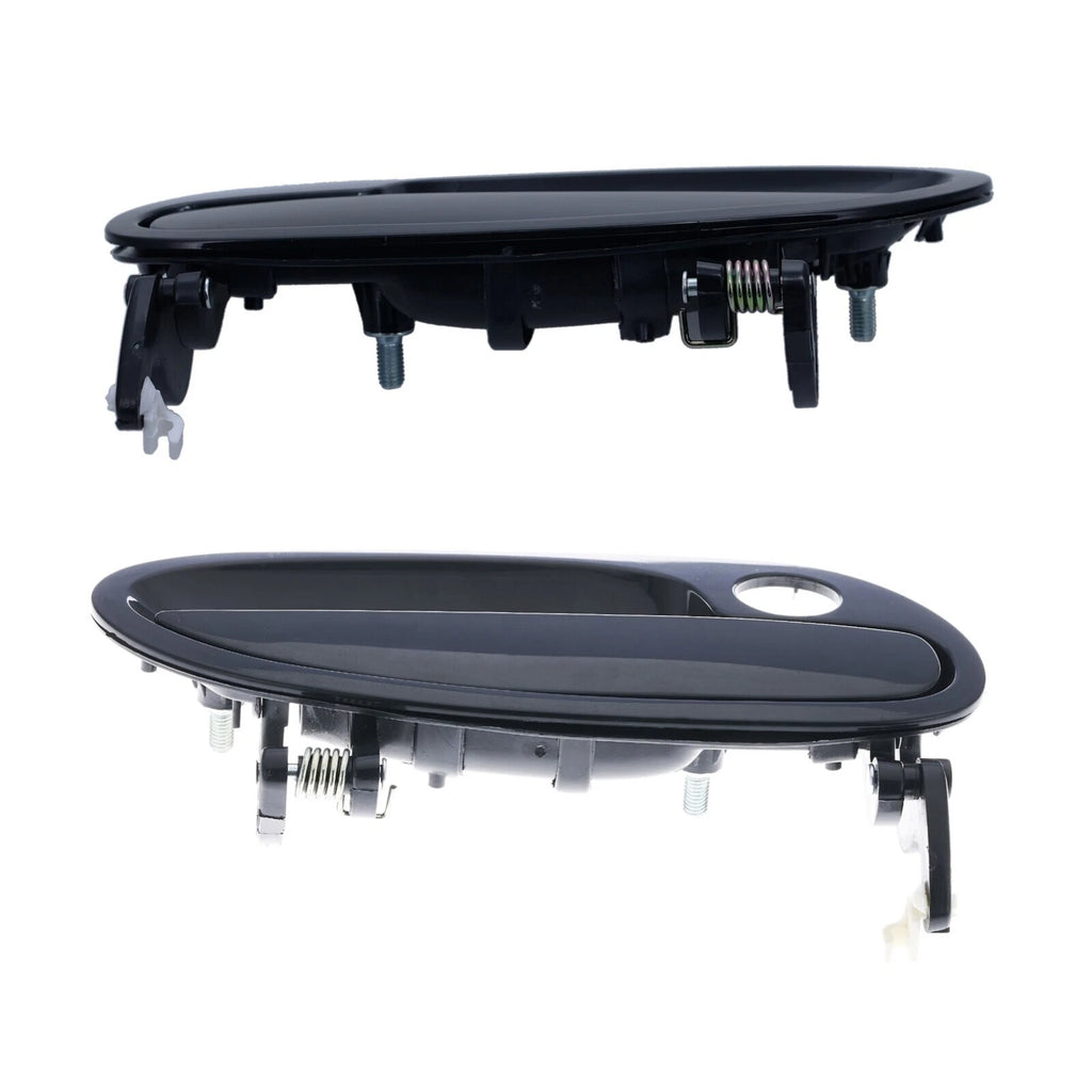 2pc Front Left & Right Outer Door Handle Black For Holden Commodore VT VX VY VZ