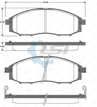 Load image into Gallery viewer, Front Brake Pads and Disc Rotors Set for Nissan NAVARA D22 4WD 02-11 300mm OD