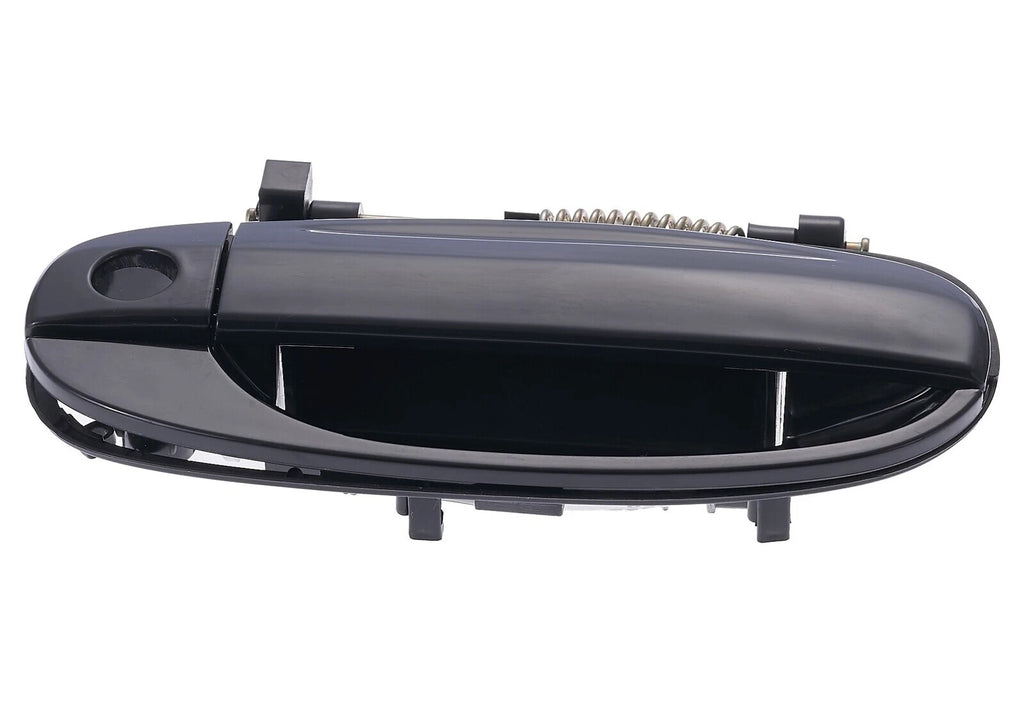Front Right Outer Door Handle Black for Holden Barina TK 2005 - 2011 Sedan Hatch