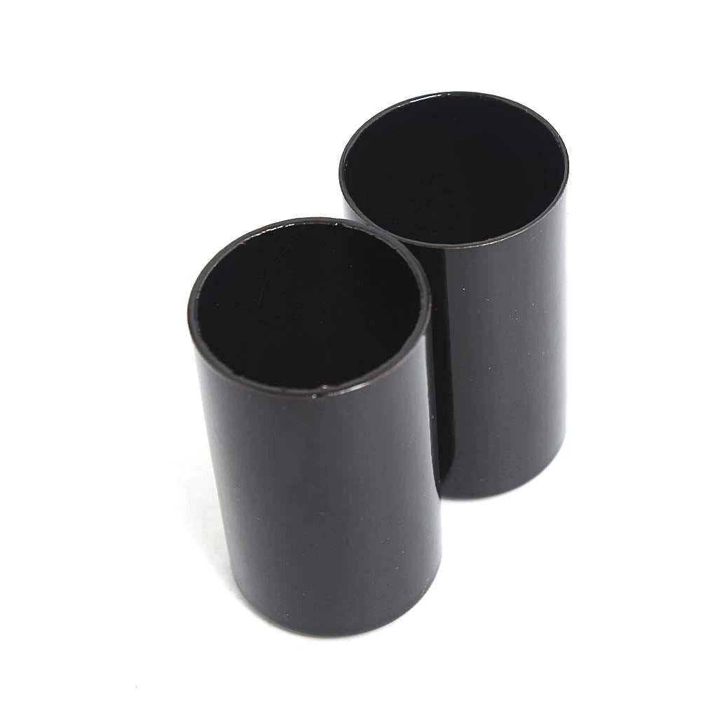 4X Black Long Docking Hardware Point Cover Kit For Harley Touring Softail Dyna