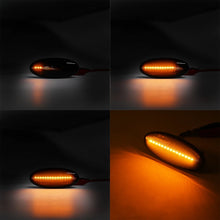 Load image into Gallery viewer, 2x Dynamic Side Light Turn Signal Indicator For Nissan Navara D22 NP300 Frontier