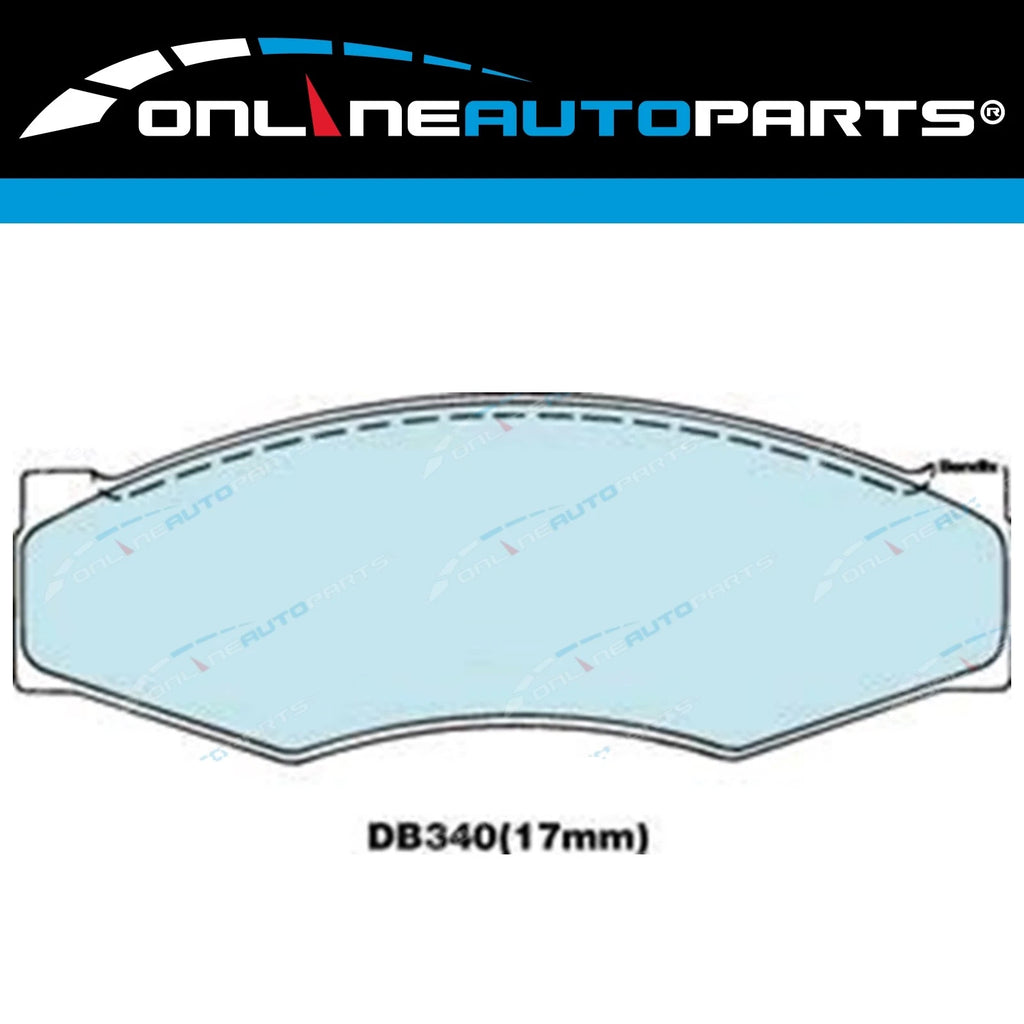 Front Disc Brake Pad Set for Nissan 720 4cyl SD25 L18 Z22 SD23 SD22 1982~1987
