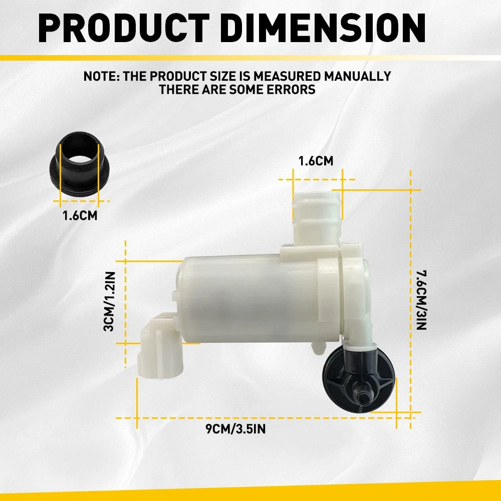 Front Windscreen Washer Pump for Mazda CX-3 4cyl DK 2.0L PE-VPS 2015~2020