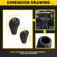 Load image into Gallery viewer, 4X FOR TOYOTA LANDCRUISER 70 SERIES LEATHER SHIFT KNOB UPGRADE 76/78/79 SERIES