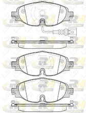 Load image into Gallery viewer, Full Set Front and Rear Brake Pads Disc Rotors for VW Caddy 2K 2016-2021