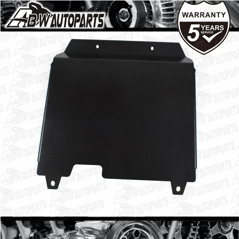 Steel Bash Plate Heavy Duty 4mm Black fit for Toyota Hilux IFS 2001 - 2004