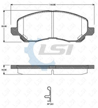 Load image into Gallery viewer, Front Bendix GCT Brake Pads and Disc Rotors for Mitsubishi LANCER CJ VR-X 07-16