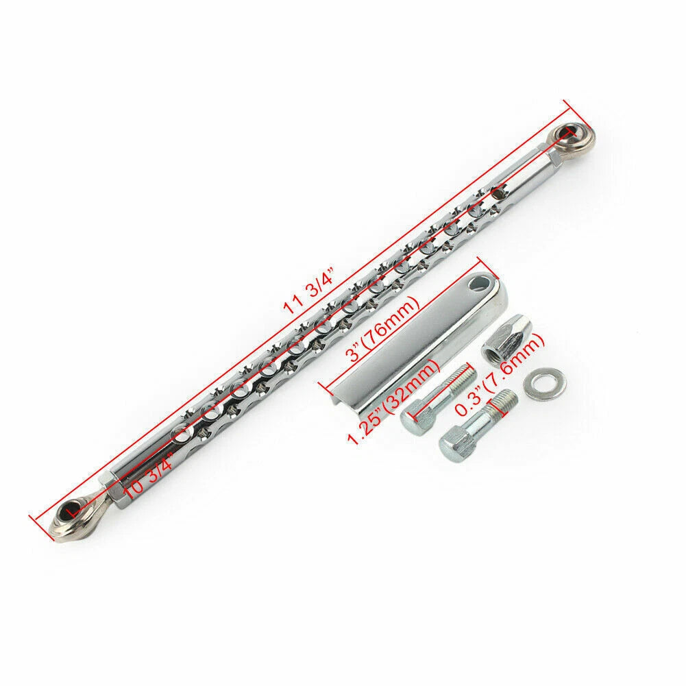 Chrome Gear Shift Linkage Shifter Link For Harley Road King Electra Glide 80-19