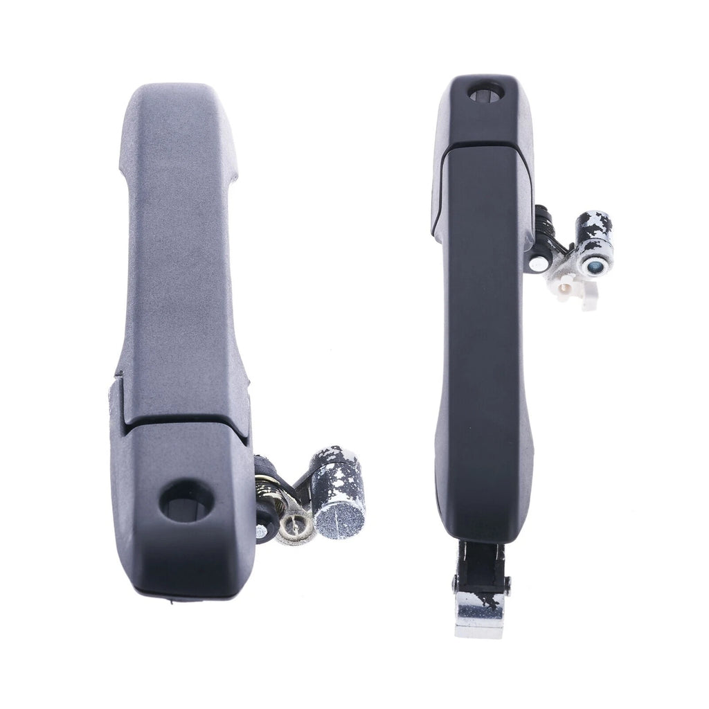 Door Handle Outer for Honda CR-V RD 01-06 Set of 2 Black FRONT LEFT+RIGHT