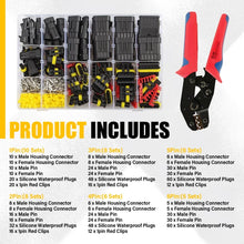 Load image into Gallery viewer, 708x Automotive Waterproof Car Auto Electrical Wire Connector Plug 1-6 Pin Kit