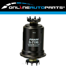 Load image into Gallery viewer, FRAM EFI Fuel Filter for Mitsubishi Starion JA JB JD 2.0L 4 cyl 4G63-T 1982~1987