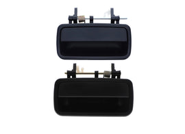 2pcs Rear LH+RH Textured Black Outer Door Handle for Daihatsu Charade G200 93-98