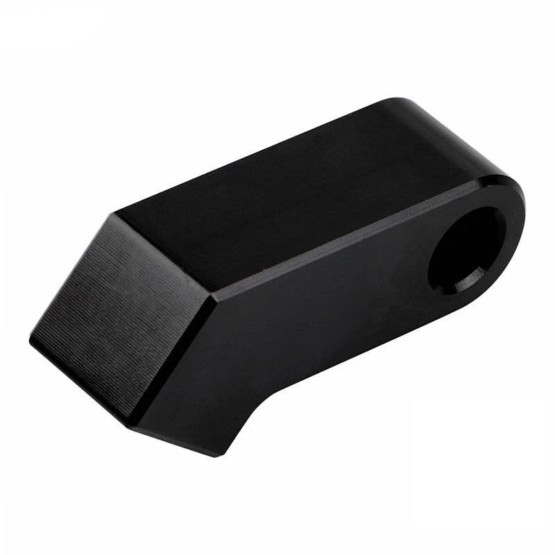 Black Bottom-Mount Headlight Mounting Block Bracket For Harley Bobber Sportster