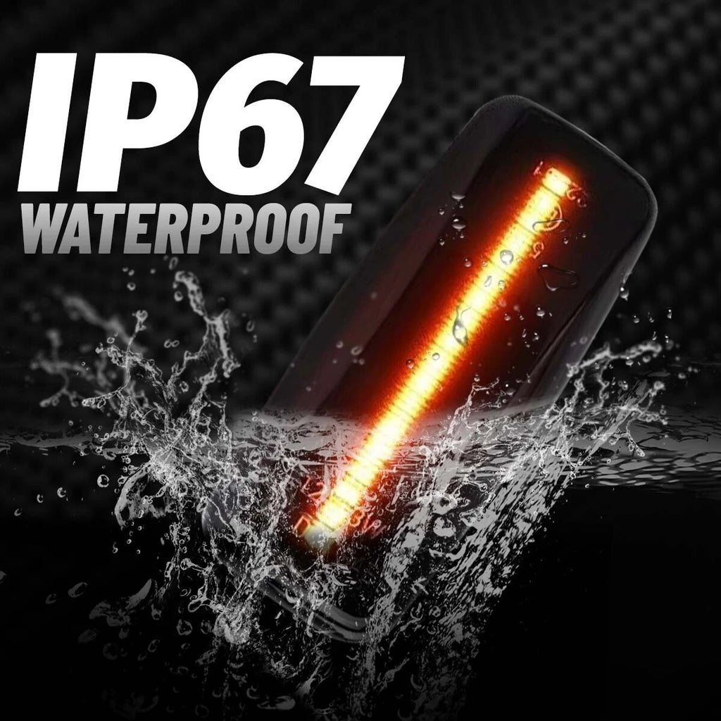 For Nissan Patrol Y61/GU 2004-2016 Smoked Amber Sequential Side Indicators Light