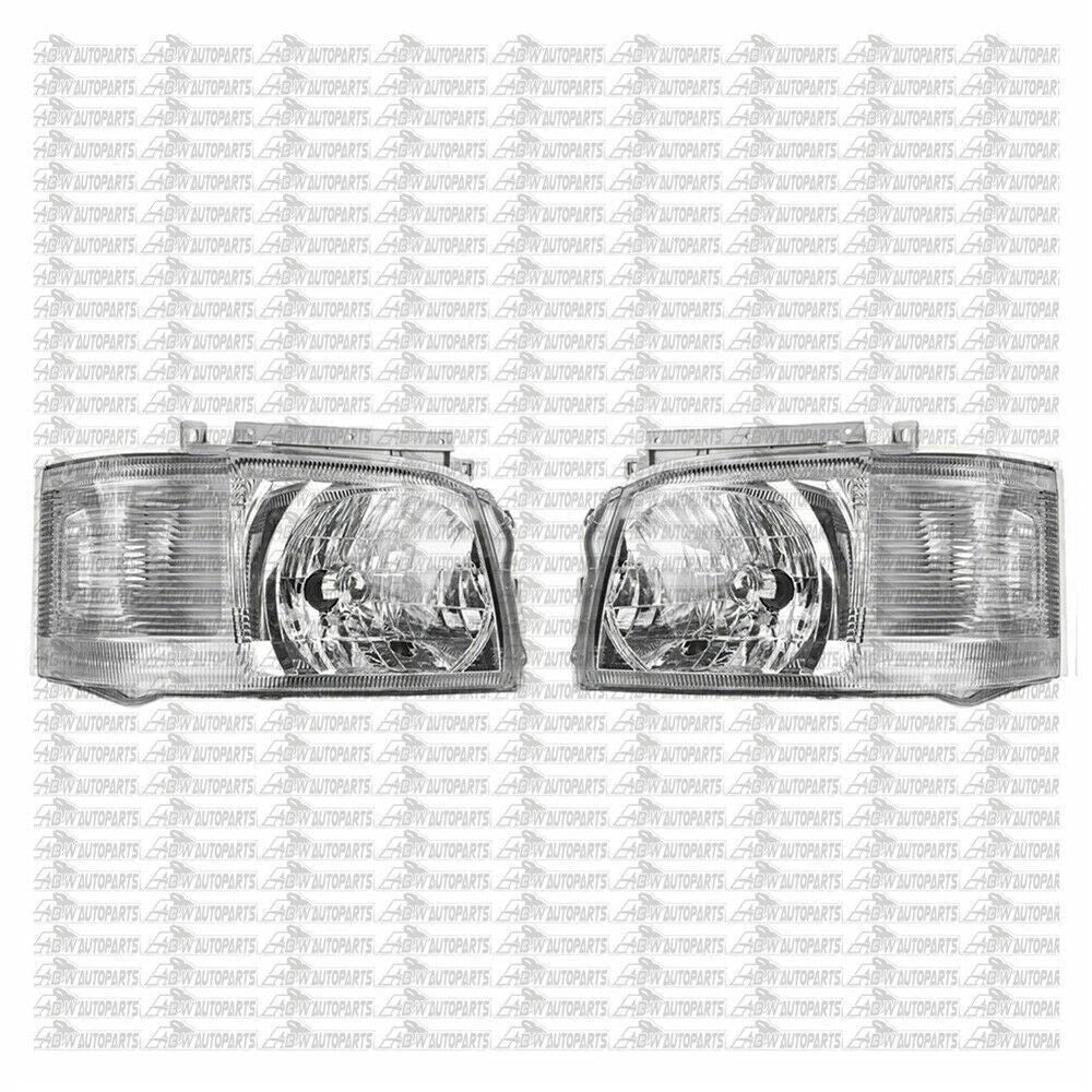 2X Head Light Lamp For Toyota Hiace TRH KDH Van Bus 2005-2010 L&R NEW AU STOCK
