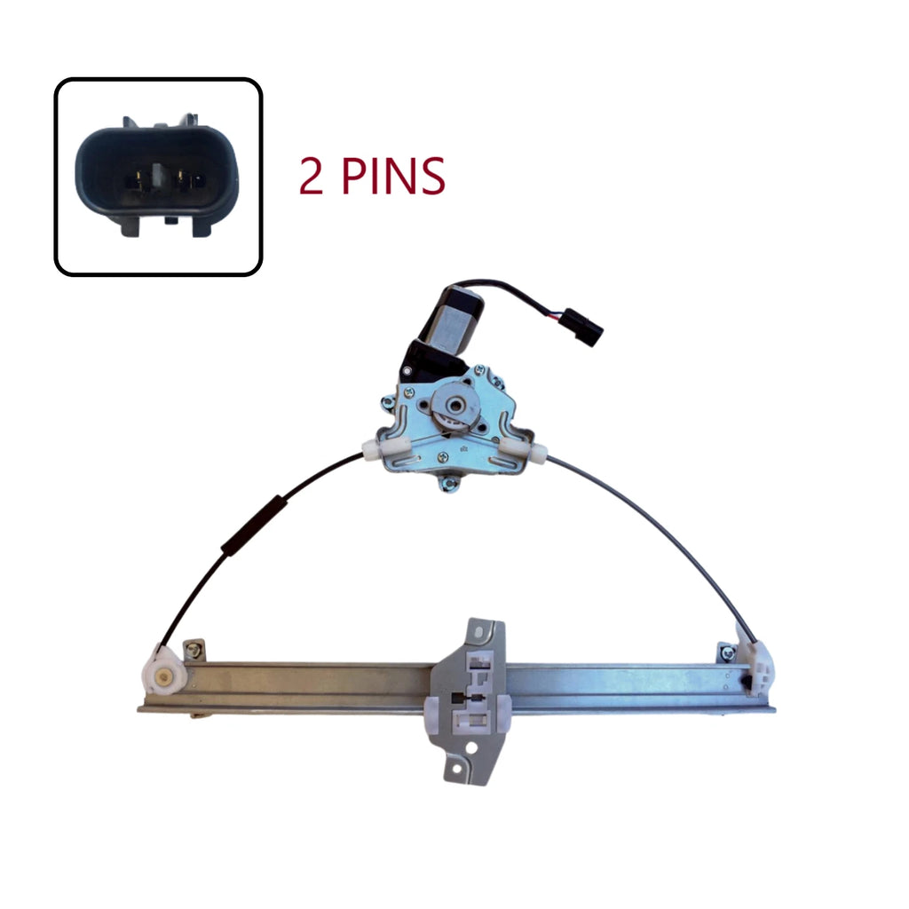 Front Right Window Regulator W/ Motor 2 Pins for Hyundai Getz TB 3 Door 2002-11