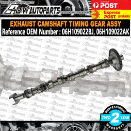 06H109022BJ Exhaust Cam Shaft FOR VW FOR AUDI A4 A5 A6 2.0L TFSI High-Quality