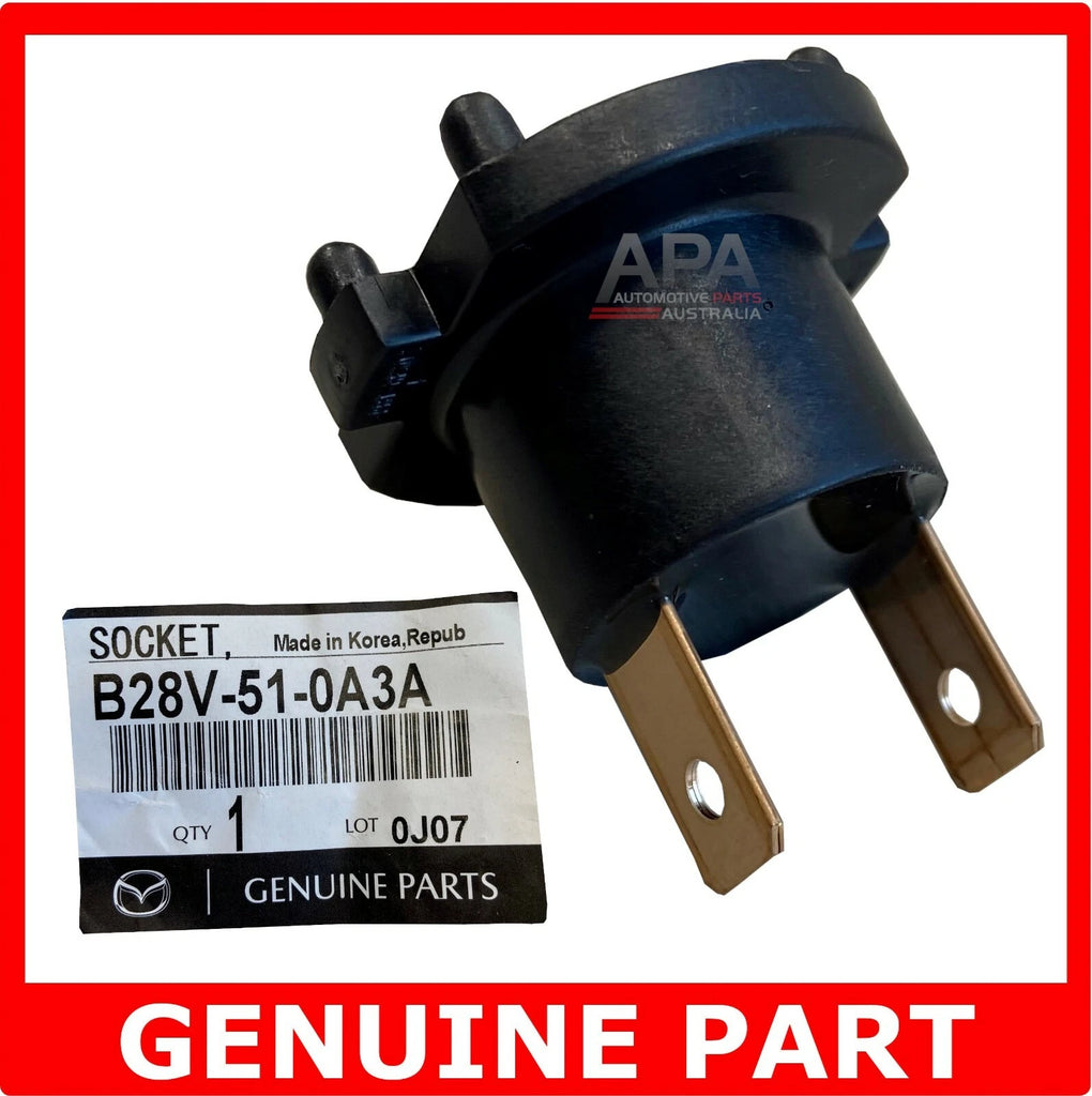 GENUINE Mazda 2 DE 3 323 BK BJ Headlamp Socket H7 Globe Bulb Holder