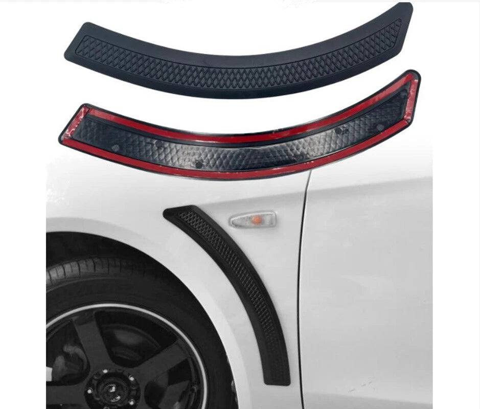 2pcs For Mitsubishi Lancer 08-2015 EVO 10X Black Front Fender Side Vent Cover ST