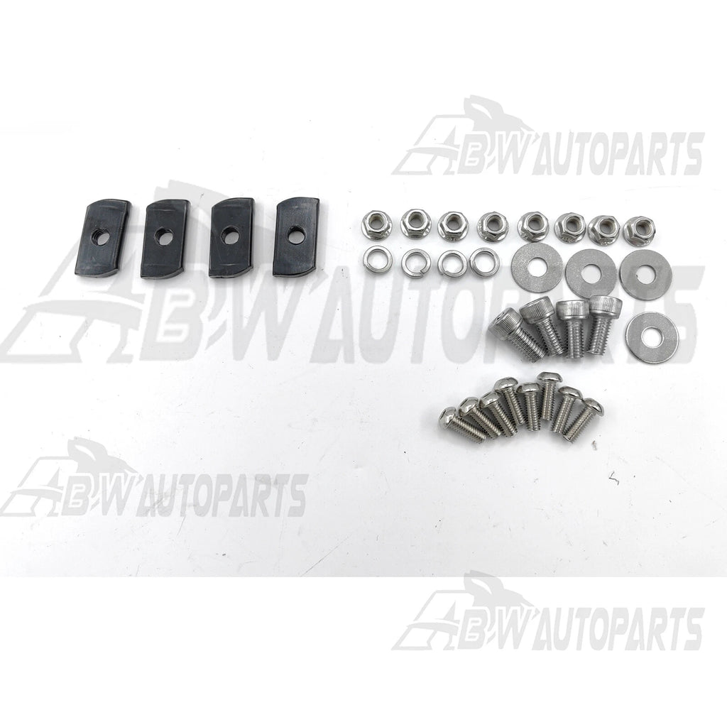 Car Roof Rack Wind Deflector Fairing Air Aerodynamic Kits Black