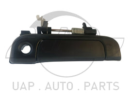 Front Right Outer Door Handle W/ Keyhole Black For Toyota Hiace RZH 1989 - 2005