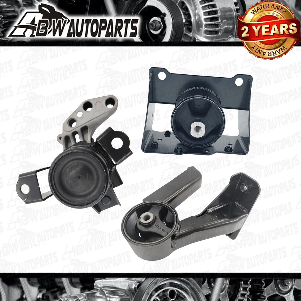 Set of 3 Engine Mounts & Transmission Mount for Suzuki Swift FZ 1.4 2011-2017